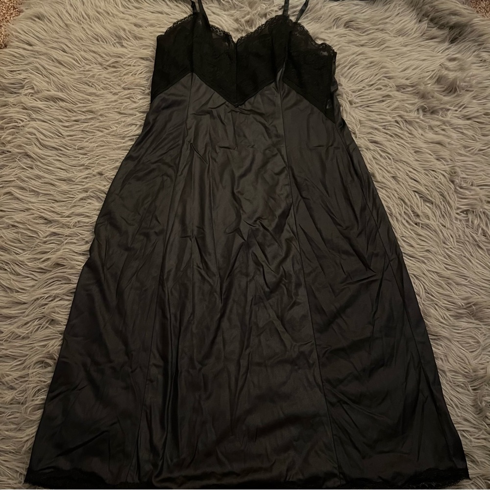 Vintage Wonder Maid Black Slip